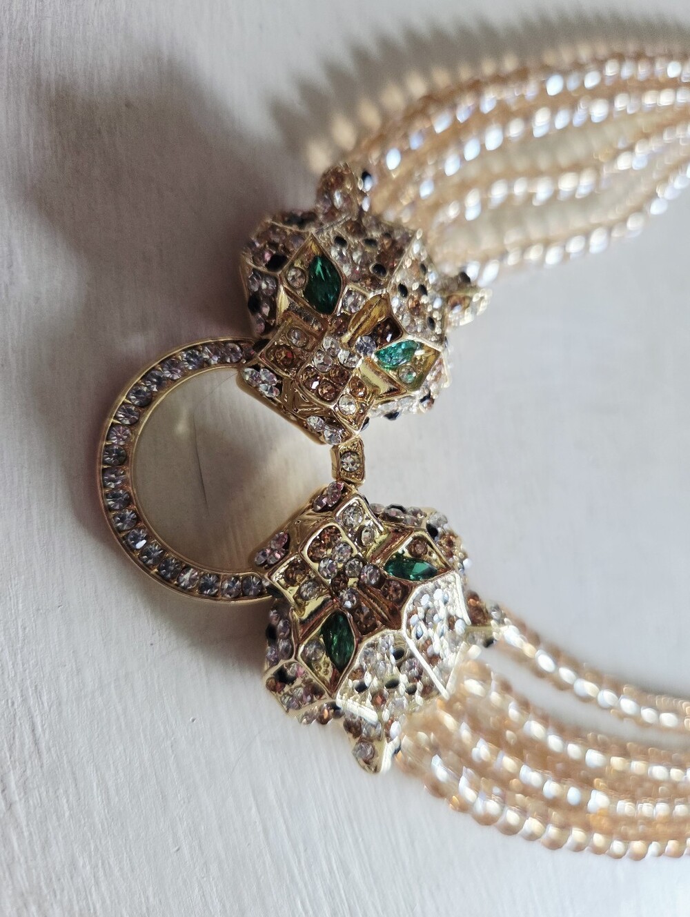 NWT Natasha Panther Necklace - Picture 2 of 7